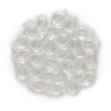20pcs Fish Glass Beads Spacer Beads Jewelry Making Beaded Necklace Bracelet