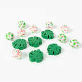 20pcs Flamingo Cactus Wooden Spacer Beads Party Decoration 16 20 25mm