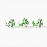 20pcs Flamingo Cactus Wooden Spacer Beads Party Decoration 16 20 25mm