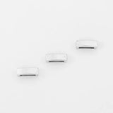 20pcs Flat Slider Beads for 10*2mm Flat Leather Cord Bracelets