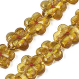20pcs Flower Foil Strips Spacer Beads for DIY Jewelry Making