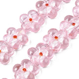 20pcs Flower Foil Strips Spacer Beads for DIY Jewelry Making