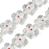 20pcs Flower Foil Strips Spacer Beads for DIY Jewelry Making