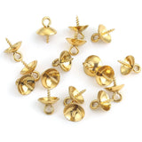 20pcs Stainless Steel Eye Pins for DIY Jewelry Making