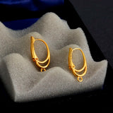 20pcs Silver Brass Lever Back Earring Hooks Spring Findings