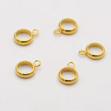 20pcs Stainless Steel Spacer Connect Beads for DIY Necklace Jewelry Making
