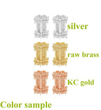 20pcs Grape Tree Branch Charms Pendant DIY Bride Hair Wedding Jewelry