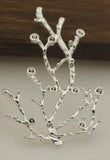 20pcs Grape Tree Branch Charms Pendant DIY Bride Hair Wedding Jewelry
