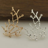 20pcs Grape Tree Branch Charms Pendant DIY Bride Hair Wedding Jewelry