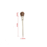 20pcs 2.35mm Shank Steel Wire Wheel Brushes for Metal Rust Removal
