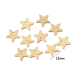 20pcs Hammered Disc Charms Stainless Steel Round Blank Coin DIY Necklace
