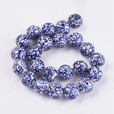 20pcs Porcelain Beads Chinese Ceramic Bead Spacer for DIY Bracelet Making