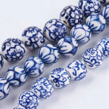 20pcs Porcelain Beads Chinese Ceramic Bead Spacer for DIY Bracelet Making