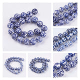 20pcs Porcelain Beads Chinese Ceramic Bead Spacer for DIY Bracelet Making