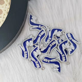 20pcs ZPB High-Heeled Shoes Charm for Women Bracelet Necklace Jewelry