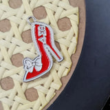 20pcs ZPB High-Heeled Shoes Charm for Women Bracelet Necklace Jewelry