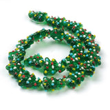 20pcs Lampwork Christmas Tree Beads for DIY Bracelet Necklace Crafts Decor