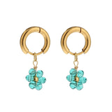 20pcs Stainless Steel Crystal Beads Charms for Jewelry Making