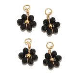 20pcs Stainless Steel Crystal Beads Charms for Jewelry Making