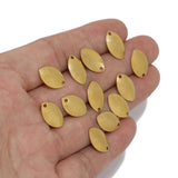 20pcs Stainless Steel Pendant Base Charms for Diy Necklace Earrings