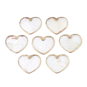 20pcs Natural Shell Pendants Flowers Charms DIY Jewelry Making Necklace Earring