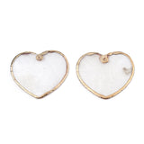20pcs Natural Shell Pendants Flowers Charms DIY Jewelry Making Necklace Earring