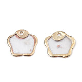 20pcs Natural Shell Pendants Flowers Charms DIY Jewelry Making Necklace Earring