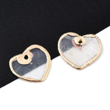 20pcs Natural Shell Pendants Flowers Charms DIY Jewelry Making Necklace Earring