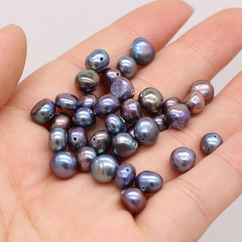 20pcs Natural Freshwater Pearl Beads Horizontal Hole for Jewelry Making