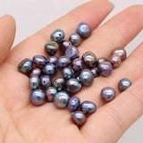20pcs Natural Freshwater Pearl Beads Horizontal Hole for Jewelry Making