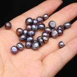 20pcs Natural Freshwater Pearl Beads Horizontal Hole for Jewelry Making