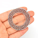 20pcs Antique Silver/Bronze Round Pendant Charm Finding DIY Jewelry Making