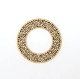 20pcs Antique Silver/Bronze Round Pendant Charm Finding DIY Jewelry Making
