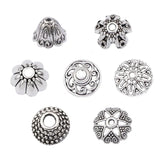 20pcs Hollow Flower Bead End Caps Tassel Caps DIY Accessories