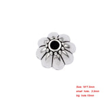 20pcs Hollow Flower Bead End Caps Tassel Caps DIY Accessories
