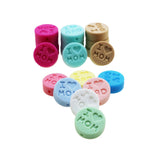 20pcs I Love Mom Silicone Loose Beads for Baby DIY Jewelry