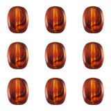 20pcs Amber Acrylic Beads Link Rings Spacer Jewelry Making Accessories