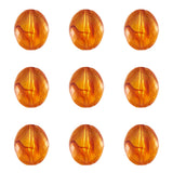 20pcs Amber Acrylic Beads Link Rings Spacer Jewelry Making Accessories