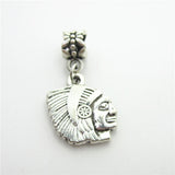 20pcs Indian Charms Dangle Charms Lobster Clasp Macroporous Beads DIY Jewelry