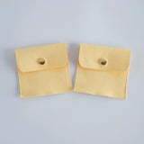 20pcs Jewelry Snap Button Bags Wedding Favor Bag Microfiber Pouch