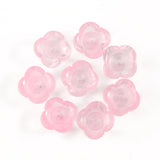 20pcs Lampwork Crystal Beads Plum Blossom Flower Czech Glass Loose Beads