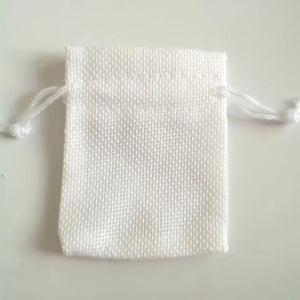 20pcs Linen Jute Drawstring Gift Bags for Christmas Wedding Birthday