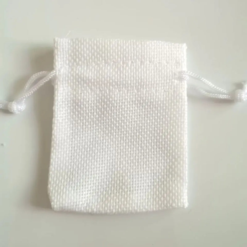 20pcs Linen Jute Drawstring Gift Bags for Christmas Wedding Birthday