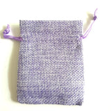 20pcs Linen Jute Drawstring Gift Bags for Christmas Wedding Birthday