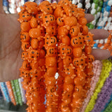20pcs 16x19mm Small Ox Head Ceramic Beads For Jewelry Making