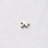 20pcs 1.8mm Small Hole Bead Mirror Polished Stainless Steel Puzzle Bead