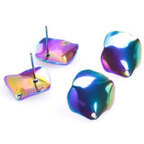 20pcs/Lot Stainless Steel Stud Earrings Parts