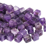 20pcs 10mm Square Crystal Stone Beads DIY Jewelry Making Spacer Charms