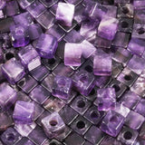 20pcs 10mm Square Crystal Stone Beads DIY Jewelry Making Spacer Charms