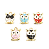 20pcs Owl Animal Charms DIY Alloy Accessories